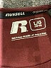 Russell Athletic Burgundy Purple Long Sleeve T-Shirt Size 10 - 12 - photo 3