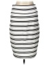 Lularoe Stripes White Casual Skirt Size L - photo 1