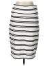 Lularoe Stripes White Casual Skirt Size L - photo 2
