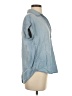 Lola River Blue Short Sleeve Blouse Size XS - photo 4