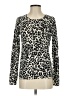 Joie 100% Cashmere Animal Print Ivory Cashmere Pullover Sweater Size S - photo 1