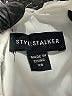 StyleStalker 100% Polyester Chevron-herringbone White Cocktail Dress Size XS - photo 6