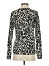Joie 100% Cashmere Animal Print Ivory Cashmere Pullover Sweater Size S - photo 2