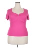 Intempo Pink Short Sleeve Top Size XXL - photo 1