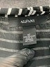 Alfani 100% Polyester Stripes Silver Long Sleeve Blouse Size 12 - photo 8
