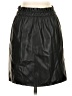Vero Moda 100% Polyester Solid Black Faux Leather Skirt Size XS - photo 1