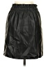 Vero Moda 100% Polyester Solid Black Faux Leather Skirt Size XS - photo 2