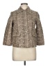 Mexx 100% Linen Tweed Tan Coat Size 6 - photo 1