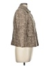 Mexx 100% Linen Tweed Tan Coat Size 6 - photo 4