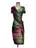 BCBGMAXAZRIA Graphic Green Cocktail Dress Size XXS - photo 1