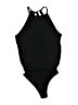 Blue Blush 100% Polyester Black Bodysuit Size S - photo 1