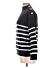 Unbranded Stripes Black Blue Turtleneck Sweater Size L - photo 5