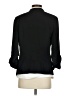 H&M 100% Polyester Black Blazer Size 4 - photo 2