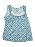Banana Republic 100% Polyester Teal Blue Sleeveless Blouse Size L (estimated) - photo 1