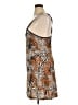 Unbranded Animal Print Orange Black Cocktail Dress Size 1X - photo 5