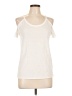 Exist Ivory Short Sleeve Top Size L - photo 1