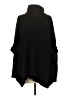 Alya Black Poncho Size S - photo 1