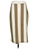 Club Monaco 100% Polyester Stripes Tan Formal Skirt Size S - photo 1