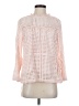 Point Sur 100% Polyester Pink 3/4 Sleeve Blouse Size 4 - photo 1