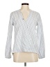 Remade Blue Long Sleeve Blouse Size M - photo 1