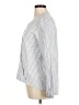 Remade Blue Long Sleeve Blouse Size M - photo 5