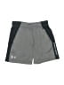 Under Armour 100% Polyester Color Block Gray Athletic Shorts Size 4 - photo 1