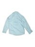 Oscar De La Renta Solid Blue Long Sleeve Button-Down Shirt Size 6 - photo 2