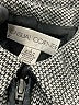 Casual Corner Chevron-herringbone Gray Wool Coat Size 4 - photo 6