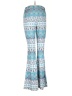 Unbranded Print Blue Yoga Pants Size S - photo 1