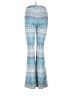 Unbranded Print Blue Yoga Pants Size S - photo 2