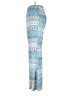 Unbranded Print Blue Yoga Pants Size S - photo 5