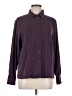 Sarah Bentley Purple Long Sleeve Blouse Size M - photo 1