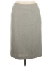 Evan Picone 100% Polyester Solid Gray Casual Skirt Size 6 - photo 1