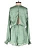 Mi ami 100% Polyester Solid Green Romper Size XXS - photo 2