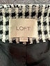 Ann Taylor LOFT Houndstooth Gray Coat Size M - photo 6