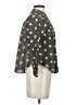 Zara Polka Dots Gray 3/4 Sleeve Blouse Size XS - photo 4