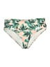 Rose Gal Tropical Green Swimsuit Bottoms Size 1X - photo 1