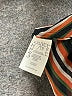 CAbi 100% Polyester Stripes Brown Long Sleeve Blouse Size XS - photo 8