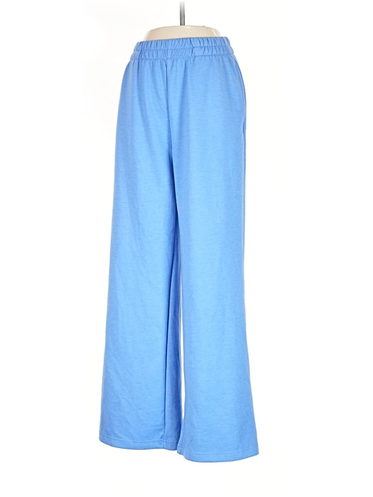 Pre-owned Zenana Casual Pants In Blue