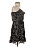 Mi ami 100% Polyester Floral Black Casual Dress Size XXS - photo 4