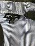 Style Envy Blue Short Sleeve Blouse Size L - photo 7