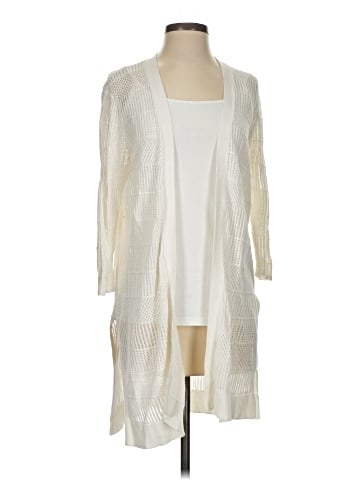 August Silk Cardigan (view 1)