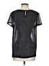 Ann Taylor LOFT 100% Polyester Black Short Sleeve Blouse Size S - photo 2