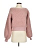 Express Outlet 100% Polyester Pink Pullover Sweater Size S - photo 1