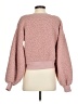 Express Outlet 100% Polyester Pink Pullover Sweater Size S - photo 2