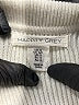 Happily Grey Stripes Ivory Pullover Sweater Size S - photo 7
