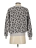 Old Navy 100% Polyester Animal Print Gray Pullover Sweater Size XS - photo 2