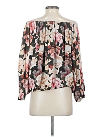 Black Label by Chico's Long Sleeve Blouse (view 2)