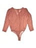 ASTR The Label 100% Polyester Brown Bodysuit Size M - photo 2