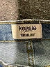 Kensie Stripes Blue Jeans Size 8 - photo 7